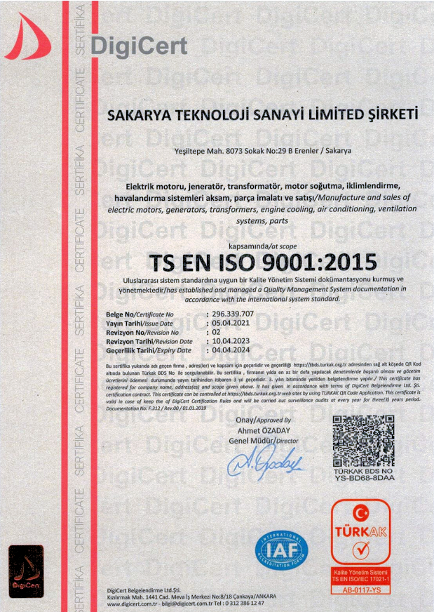 Sakarya ISO9001:2015